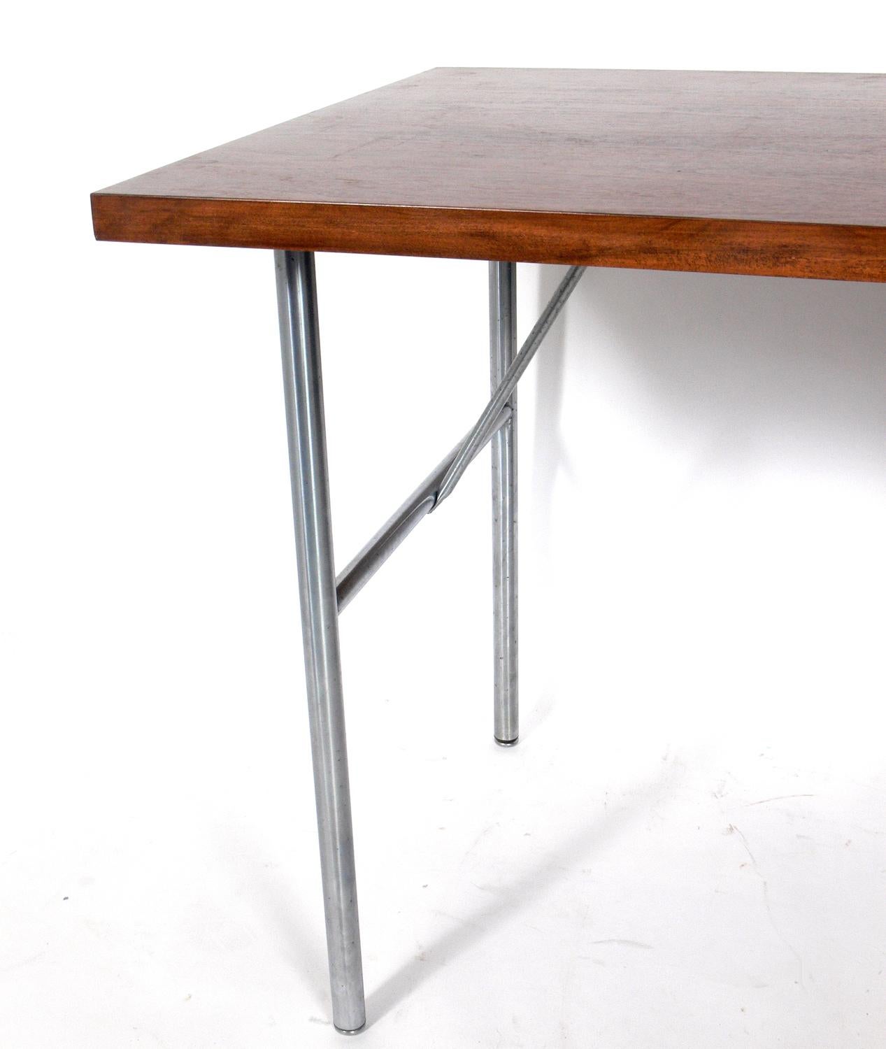 Mid-Century Modern Clean Lined Desk by George Nelson for Herman Miller