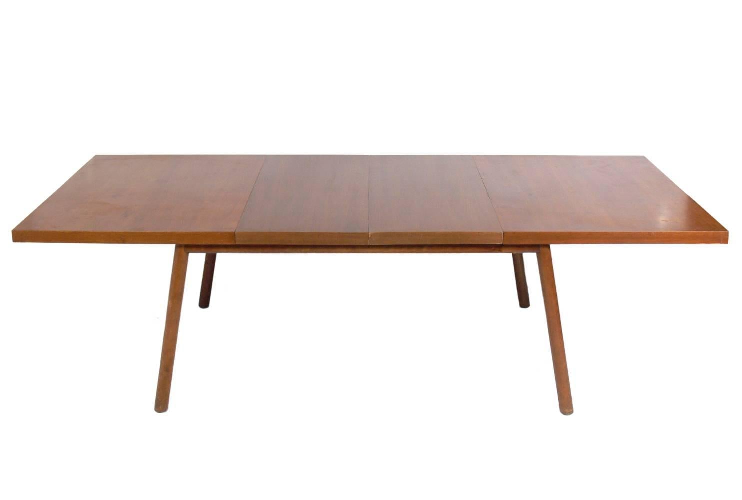 Mid-Century Modern Clean Lined Dining Table by T.H. Robsjohn-Gibbings For Sale