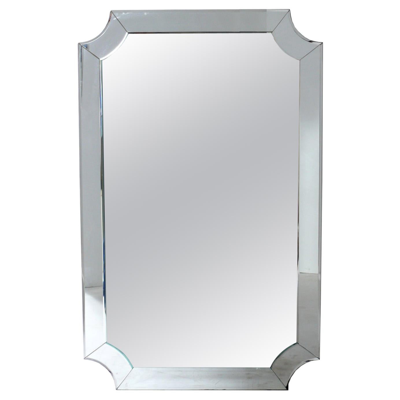 Clean Lined Elegant Mirror For Sale