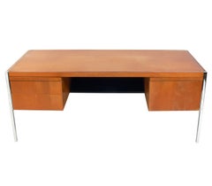 Clean Lined Executive Desk by Knoll