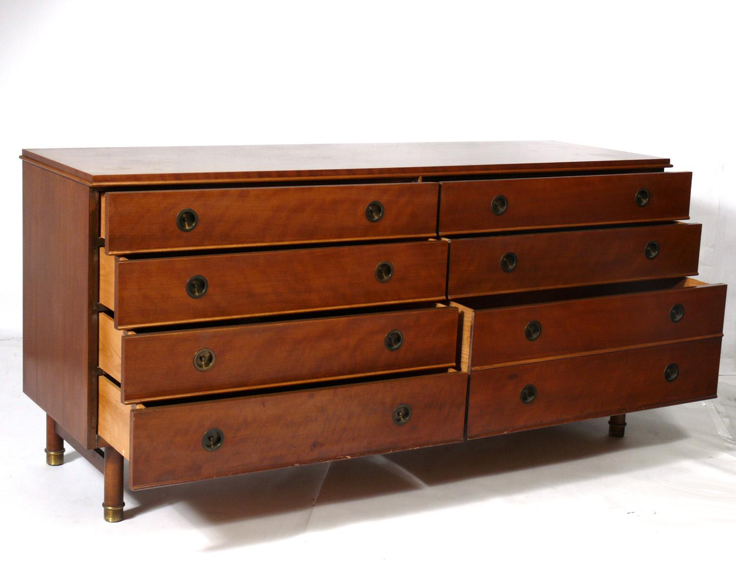Mid-Century Modern Clean Lined Midcentury Chest by Renzo Rutili