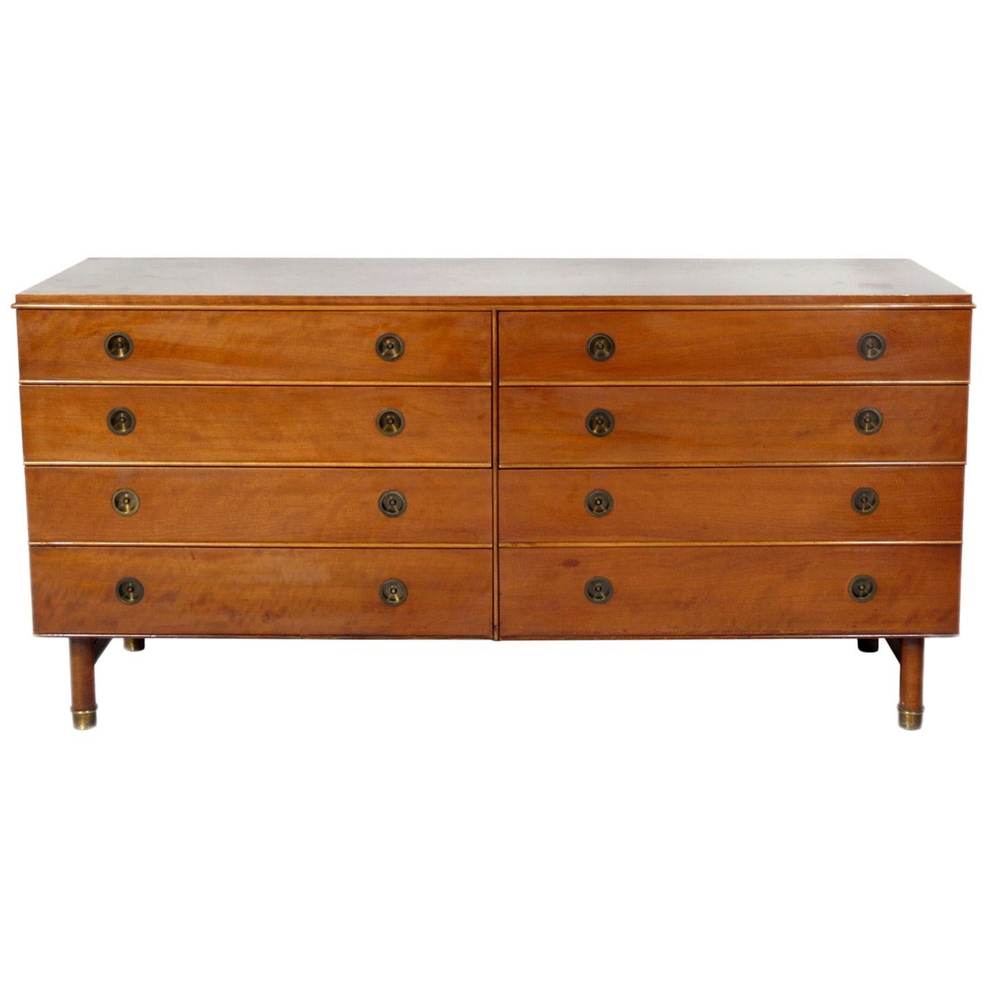 Clean Lined Midcentury Chest by Renzo Rutili