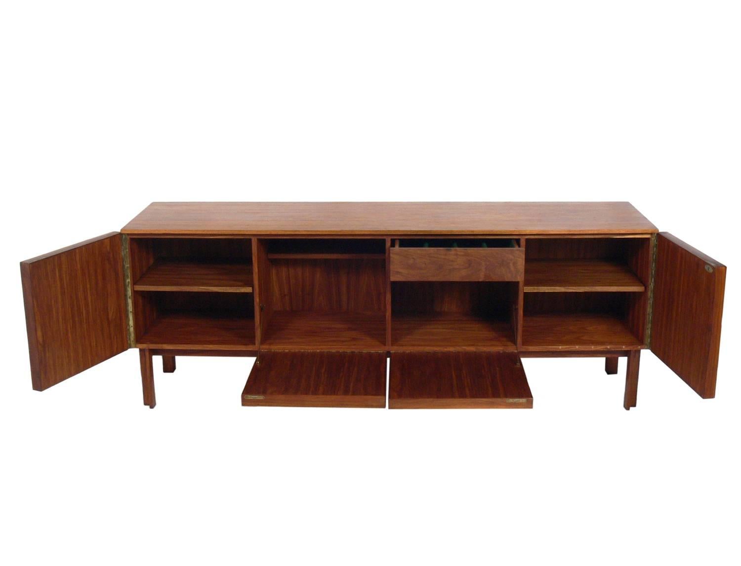 South African Clean Lined Midcentury Credenza by John Tabraham