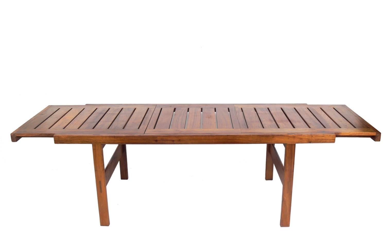 Mid-Century Modern Clean Lined Midcentury Dining Table by John Tabraham