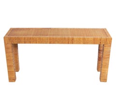 Clean Lined Reed Console