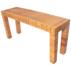 Clean Lined Reed Console