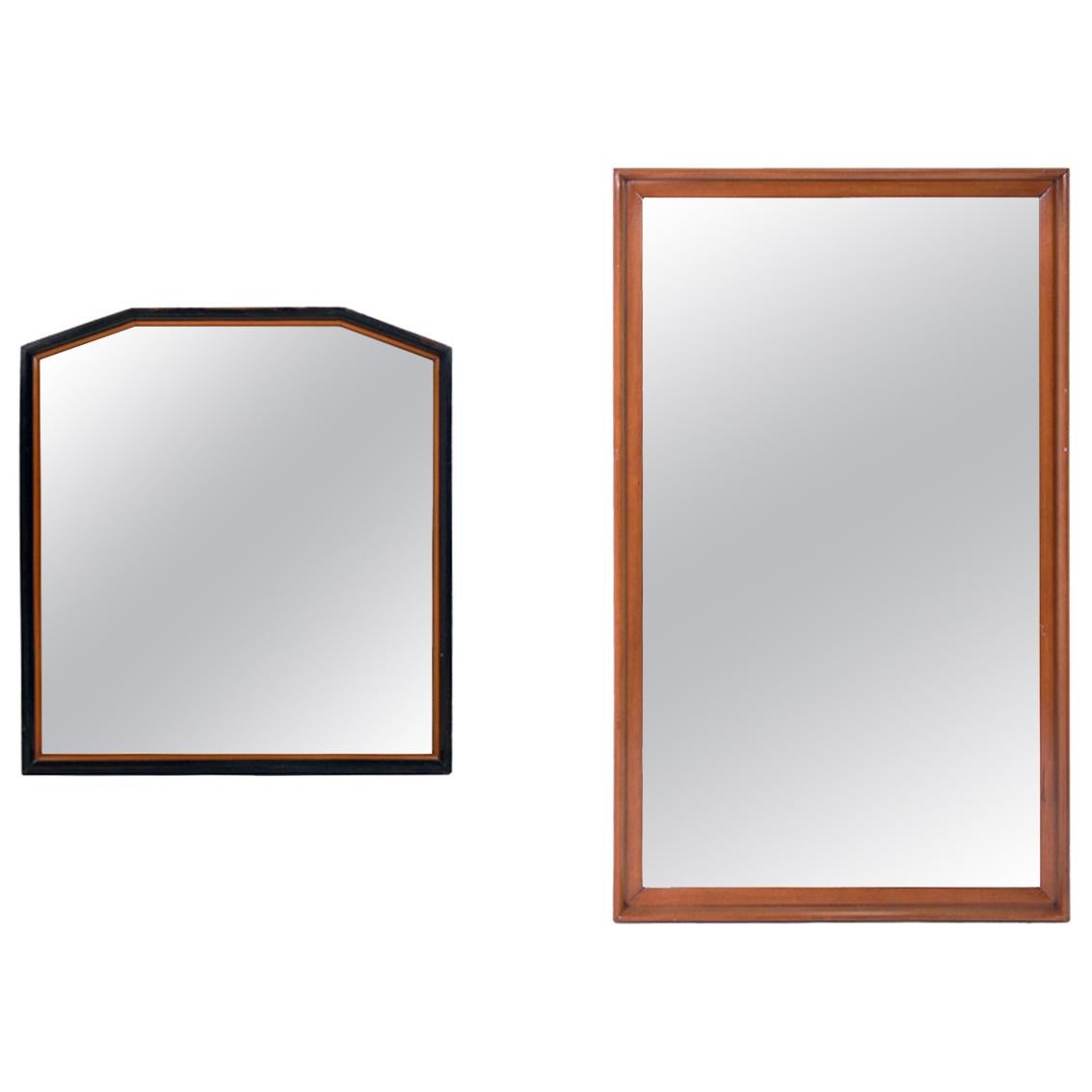 Une sélection de miroirs bien rangés par Donald Deskey et Paul Frankl