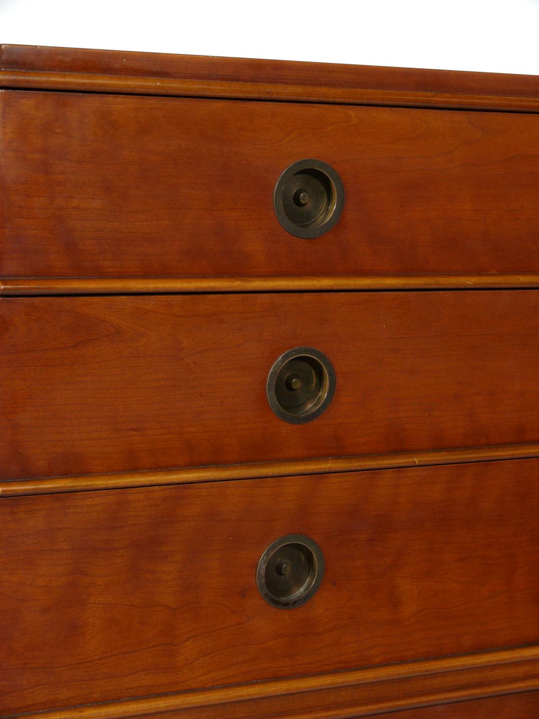 American Clean Lined Tall Chest by Renzo Rutili