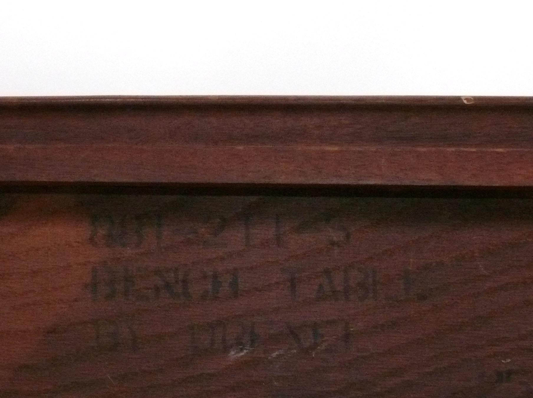 Clean Lined Walnut Bench or Coffee Table by Kipp Stewart for Drexel In Good Condition For Sale In Atlanta, GA