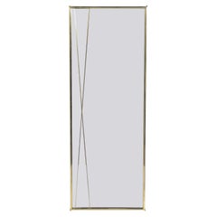 Clean-Lined "x" Mirror by Paul McCobb