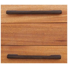 Clean Pair of Norm Stoeker Modernist 3 Drawer Chest / Nightstands