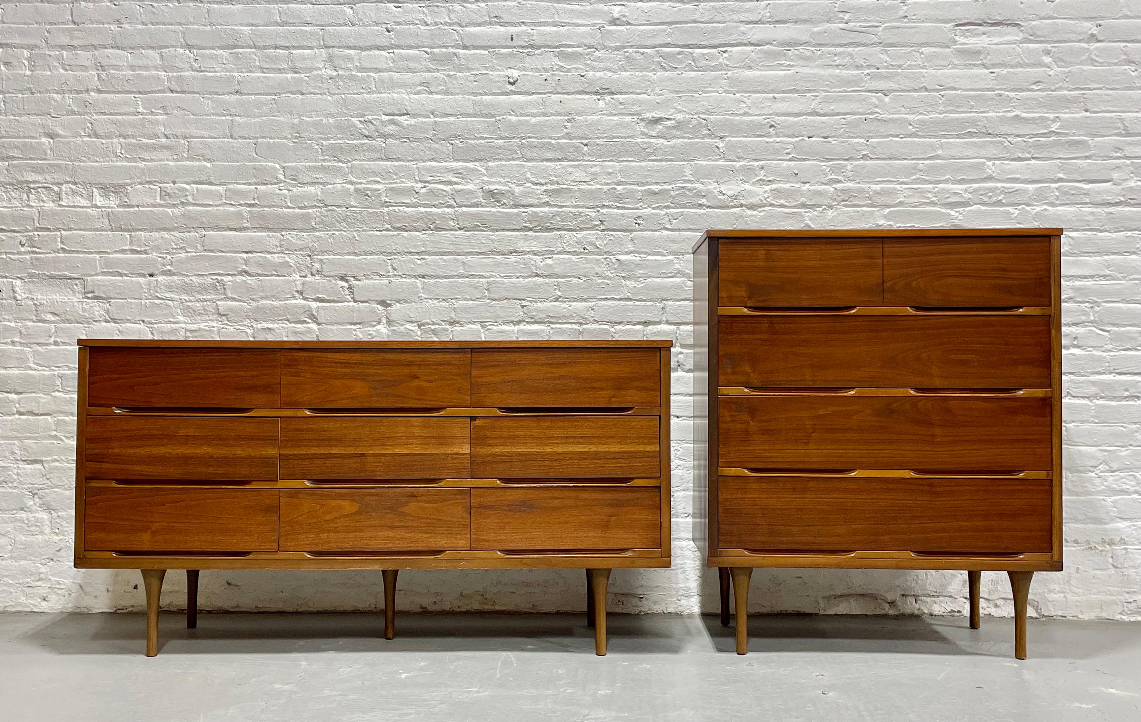 Clean + SIMPLE Mid Century Modern BEDROOM SET, c. 1960's 6