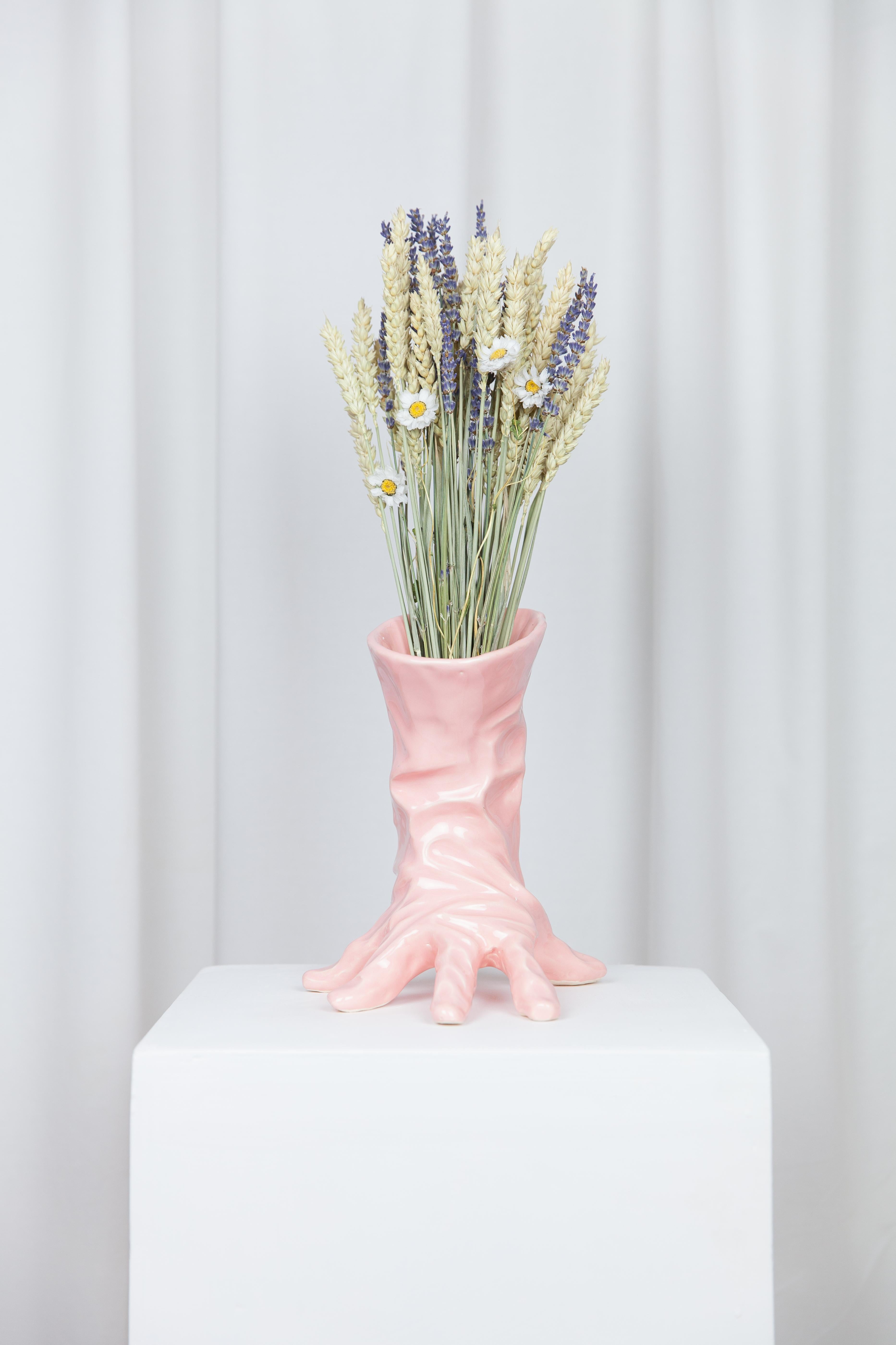 French Cleaning Glove Vase by Lola Mayeras