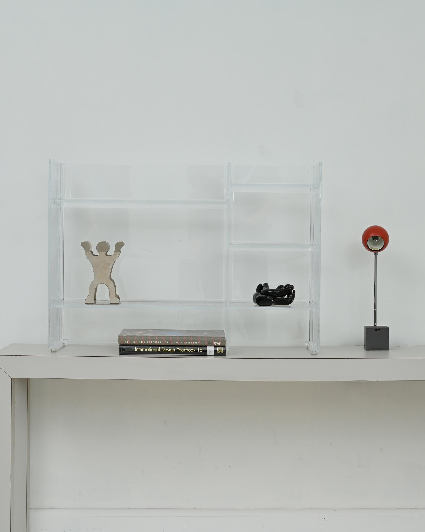 20th Century Clear Acrylic New-In-Box “Sound Rack” by Ludovica & Roberto Palomba for Kartell For Sale