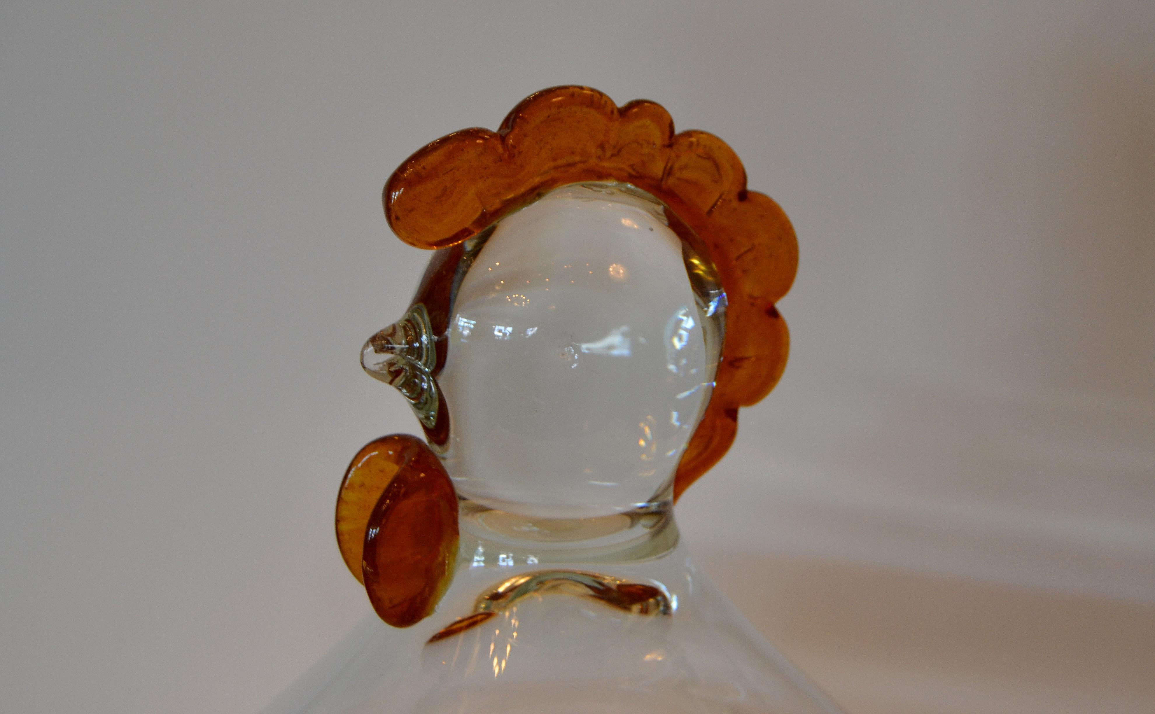 amber glass punch bowl set