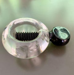 Clear and Black Nutcracker By Stig Jorgensen for Dana-Plast Denmark, Ca. 1970s