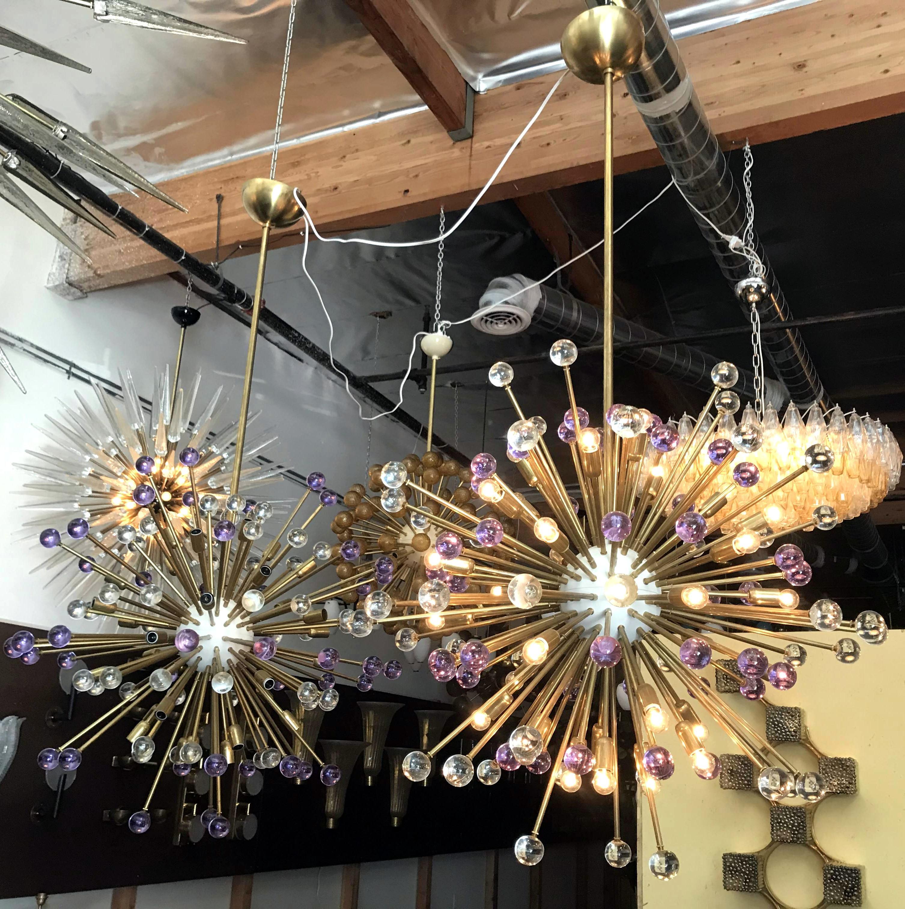 Sputnik clair et lilas de Fabio Ltd en vente 2