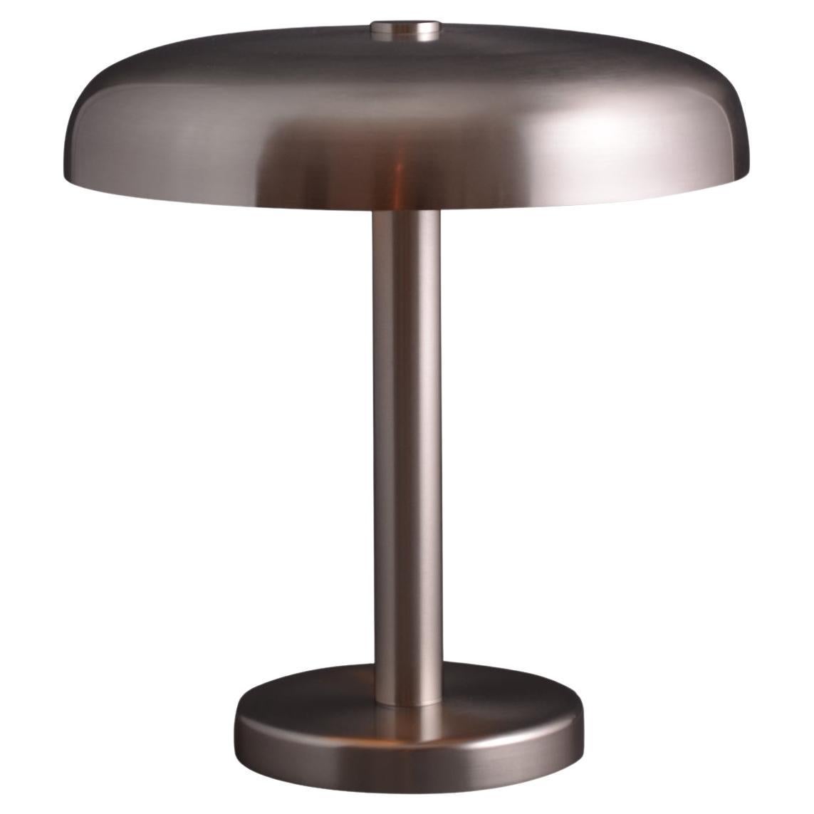 Lampada da tavolo in ottone Bauhaus in stile Art Deco chiaro e moderno, riedizione