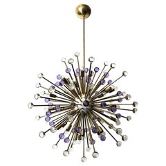 Clear and Purple Burst Sputnik by Fabio Ltd