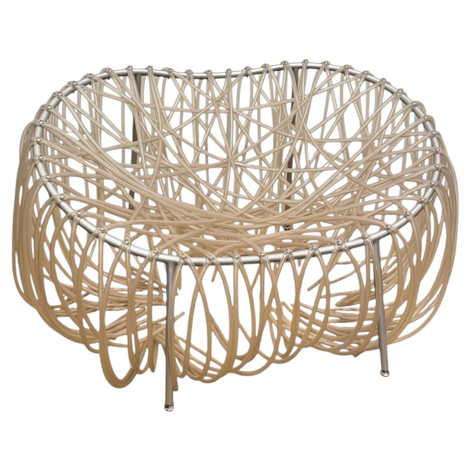 Clear Anemone Chair by Fernando and Humberto Campana for Edra, Italy 2001 For Sale