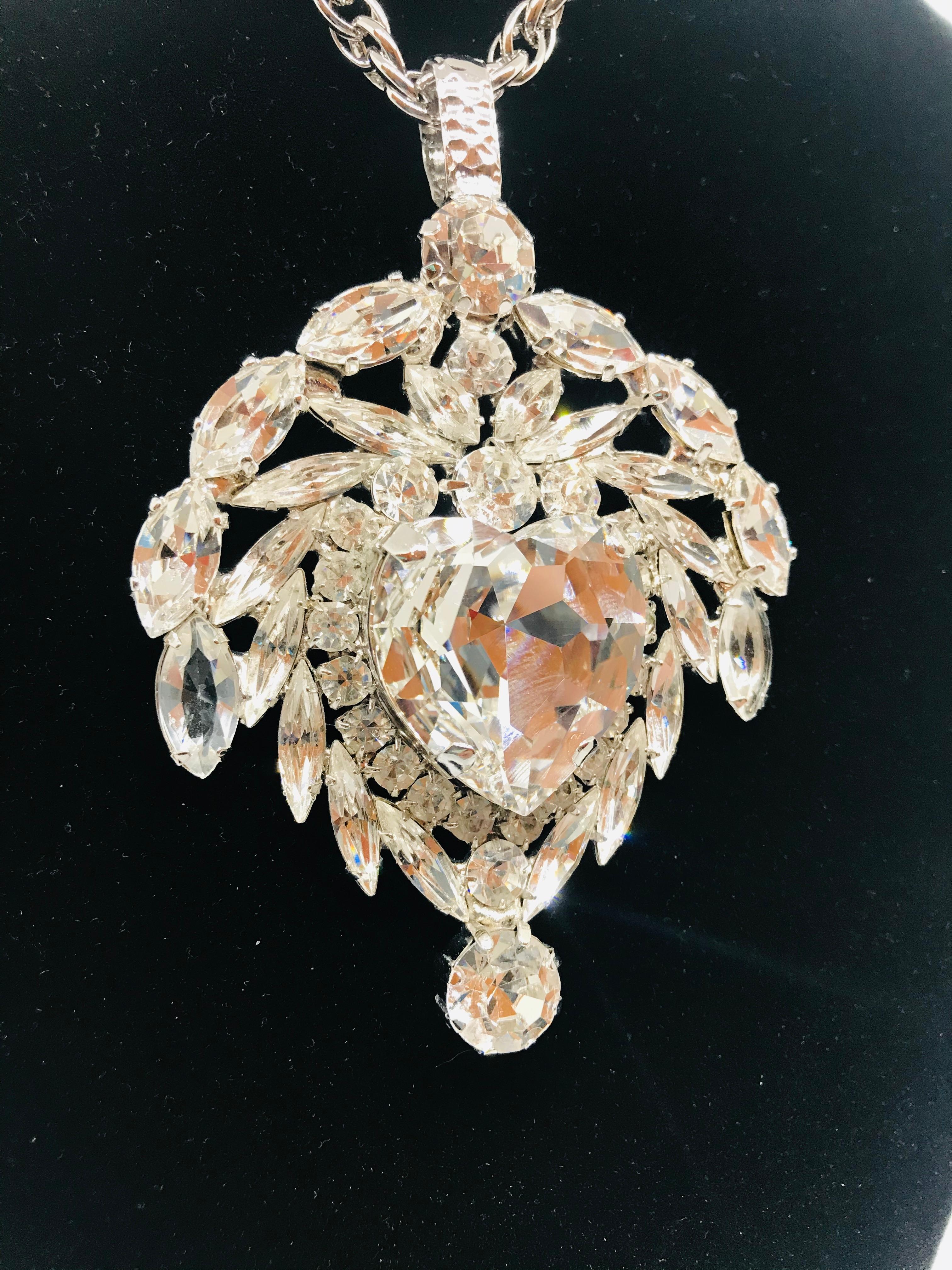 Marquise Cut Clear Austrian Crystal 