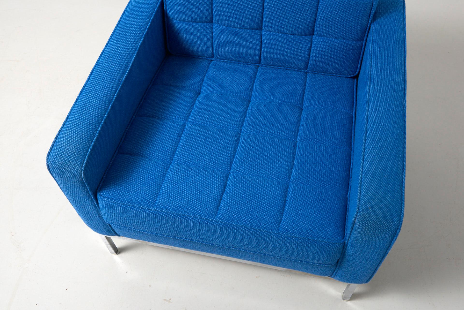 Clear Blue Easy Chair by Florence Knoll, 1954 1
