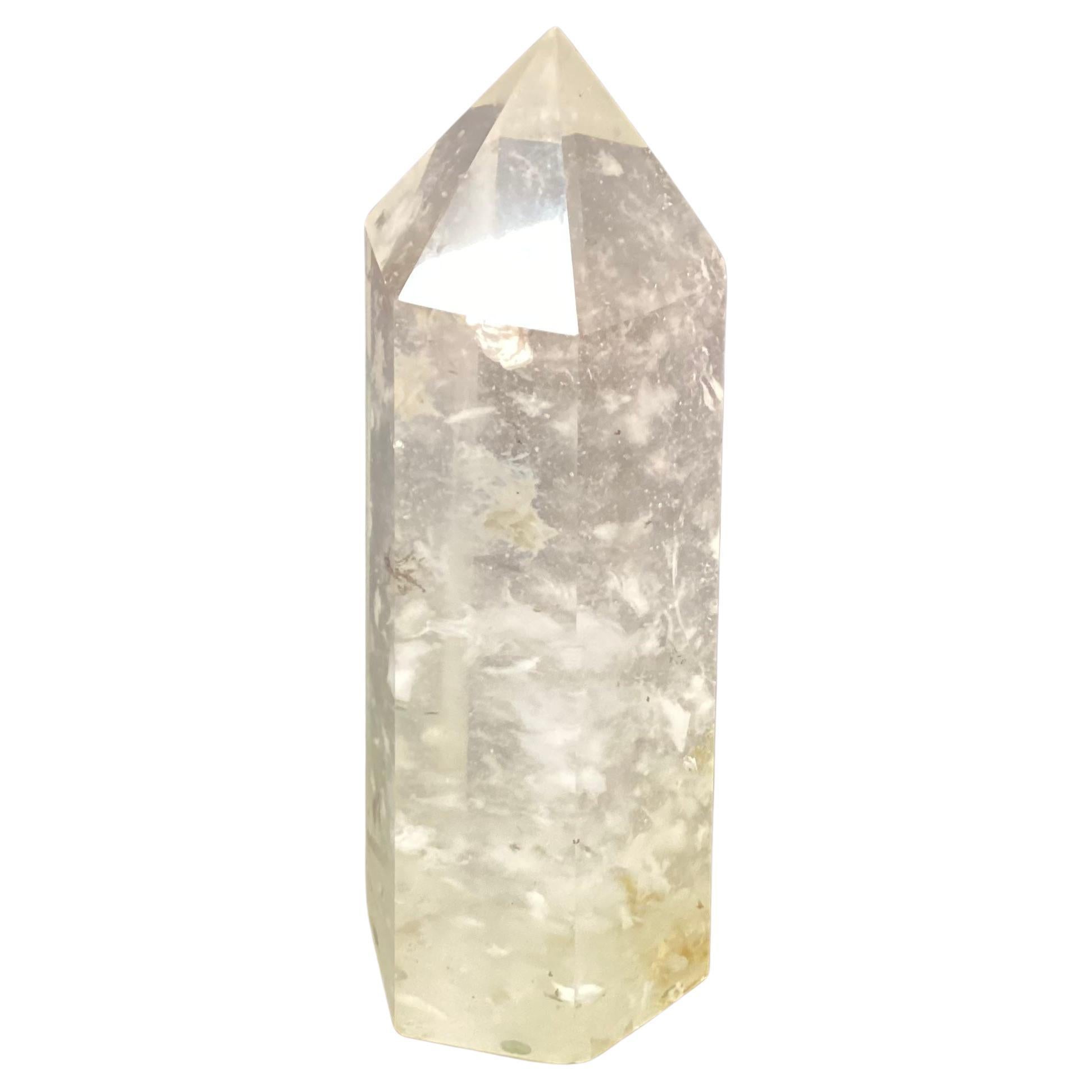 Clear Crystal Quartz Obelisk Crystal Point