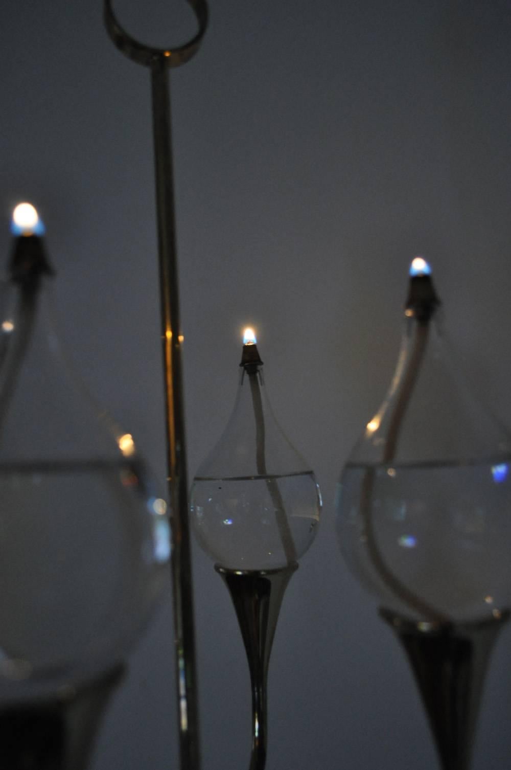 clear drops oil lamps