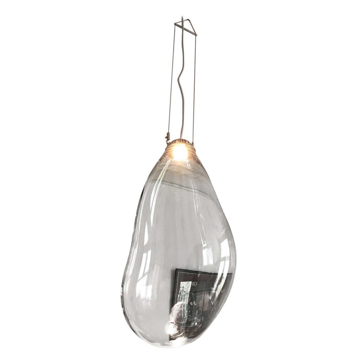 Clear Extra Large Big Bubble Pendant Light by Alex de Witte For Sale