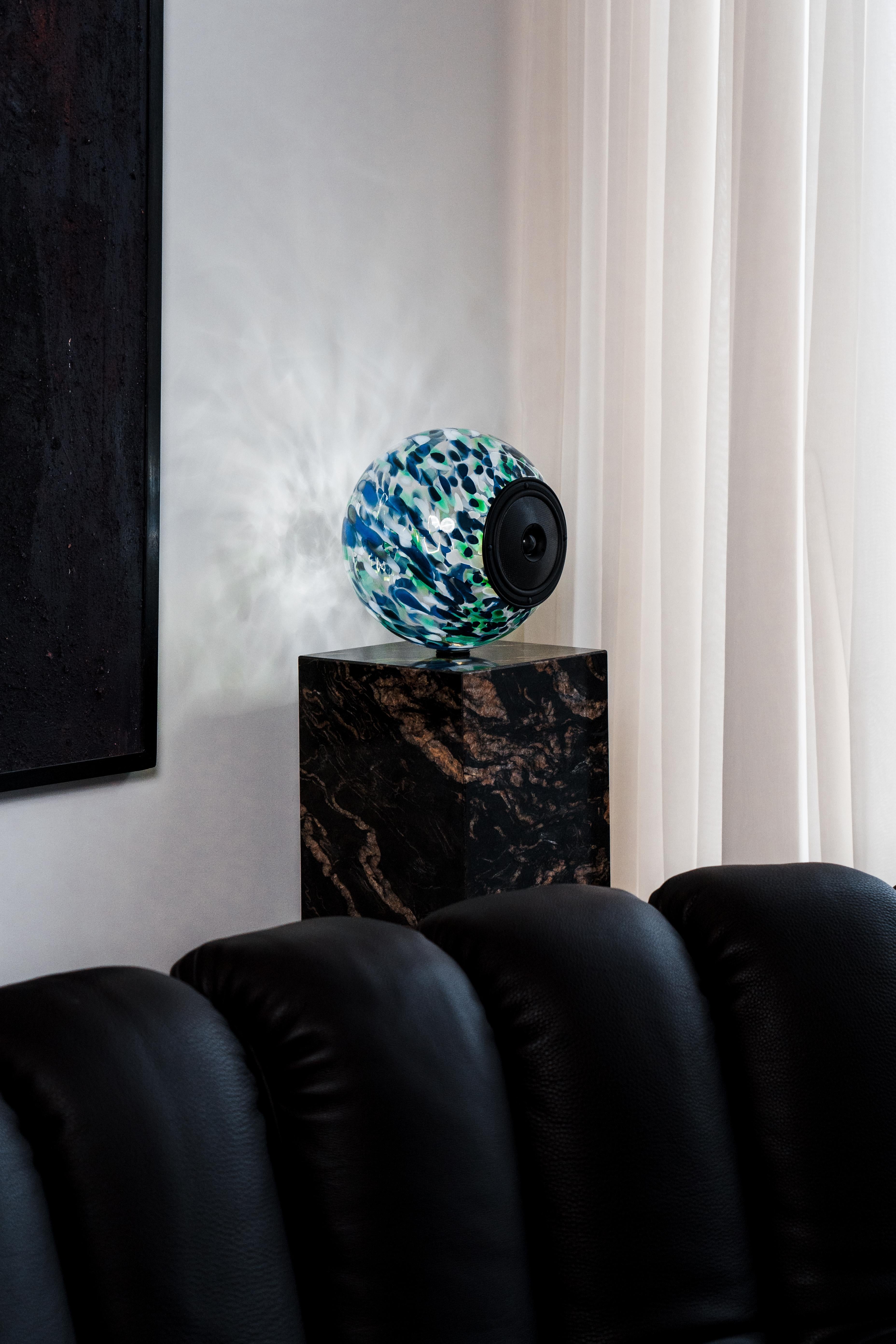 Clear Glass Ball Spare for Glass Ball Speaker and Audiomus en venta 1