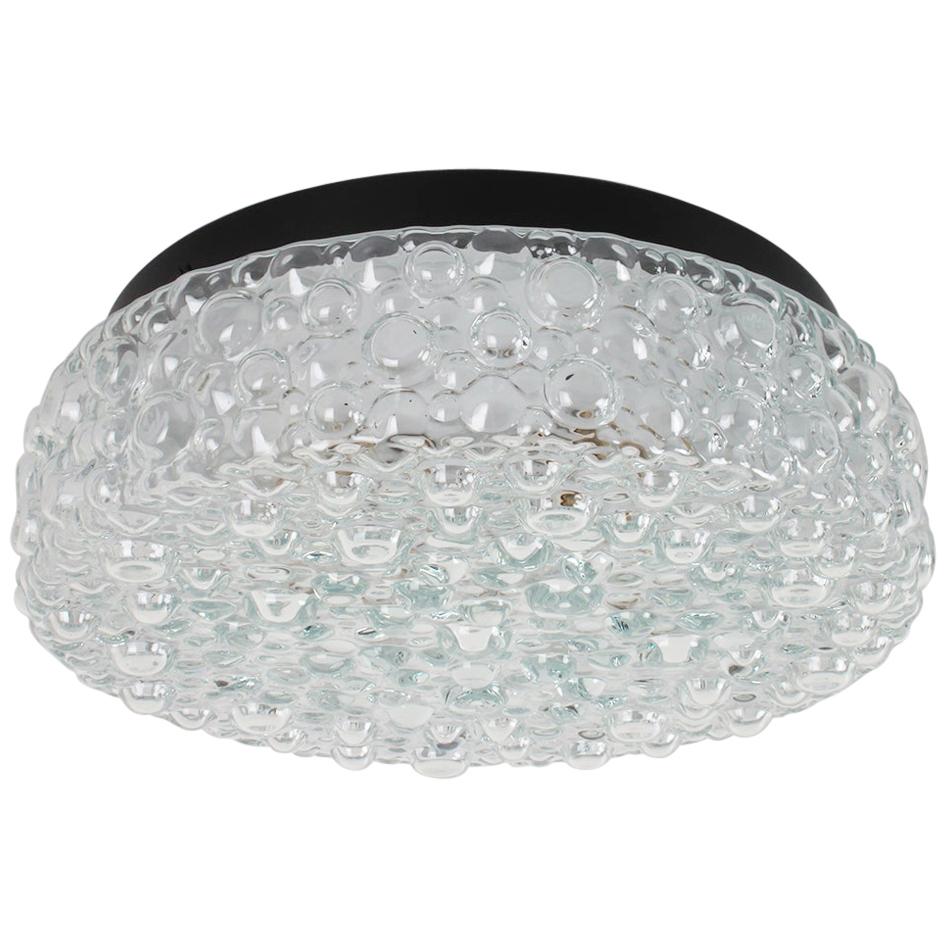 Clear Glass Bubble Flush Mount at 1stdibs