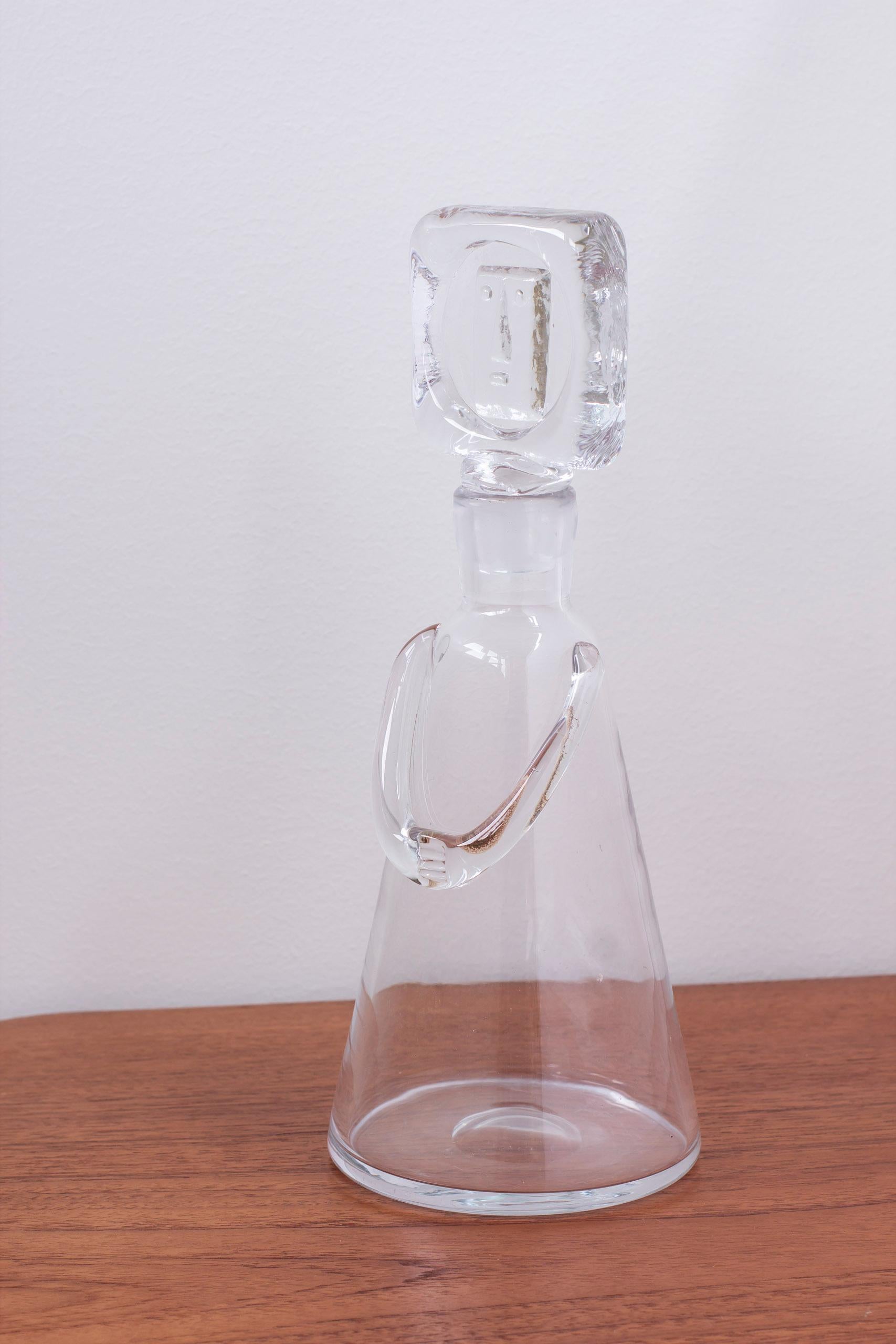 Cristal transparente  Decantador 