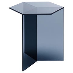 Clear Glass "Isom Tall" Coffee Table, Sebastian Scherer