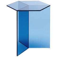 Clear Glass "Isom Tall" Coffee Table, Sebastian Scherer
