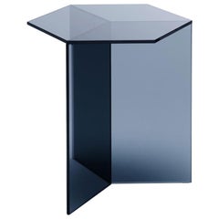 Clear Glass "Isom Tall" Coffee Table, Sebastian Scherer