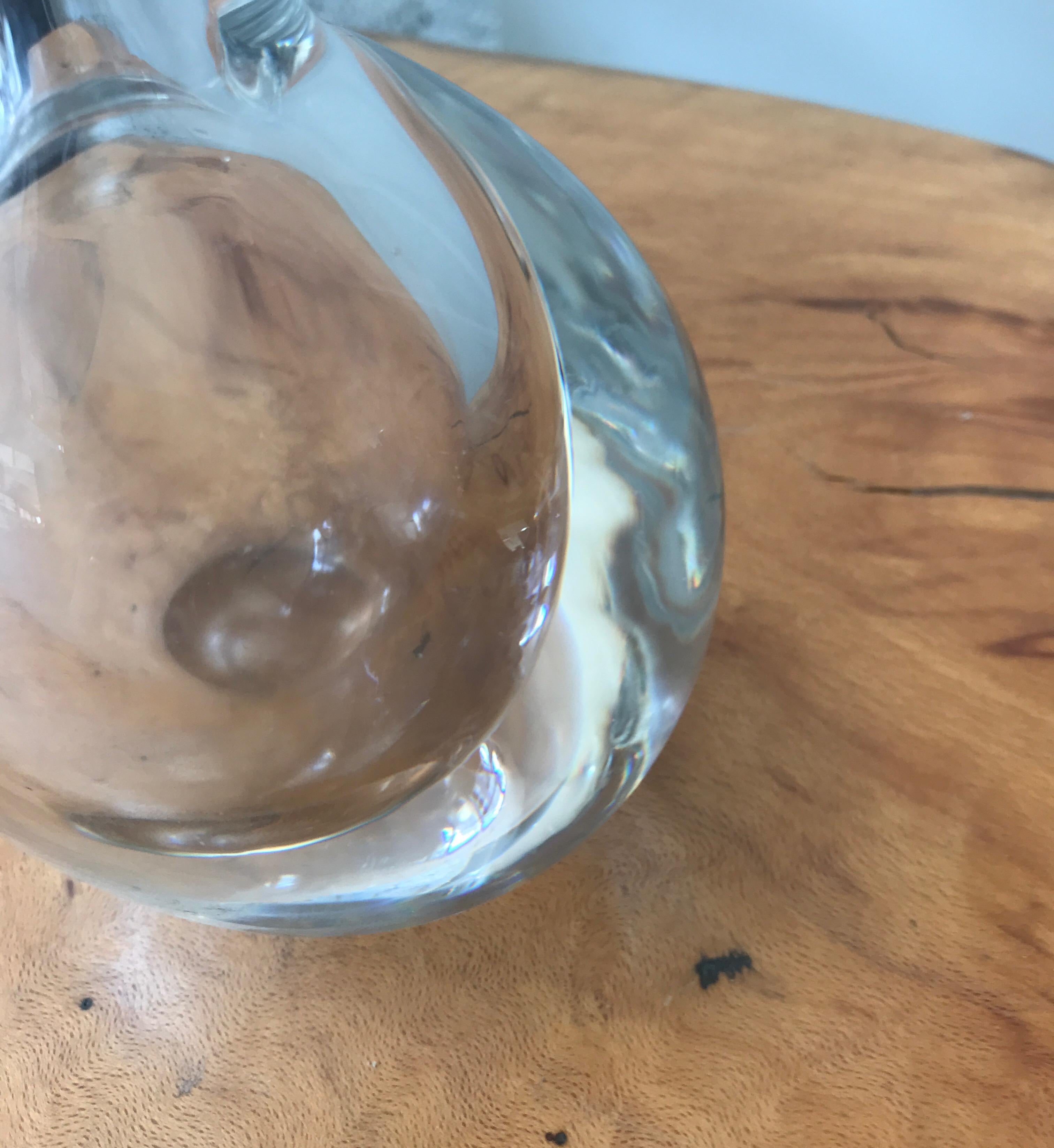 Clear Glass Kosta Boda Vase by Vicki Lindstrand 11