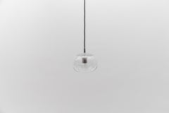 Klarglasleuchte "Wave" von Koch & Lowy für Peill & Putzler, 1960er Jahre