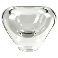 Clear Glass Minuet Vase by Per Lütken for Holmegaard, Denmark, 1960s