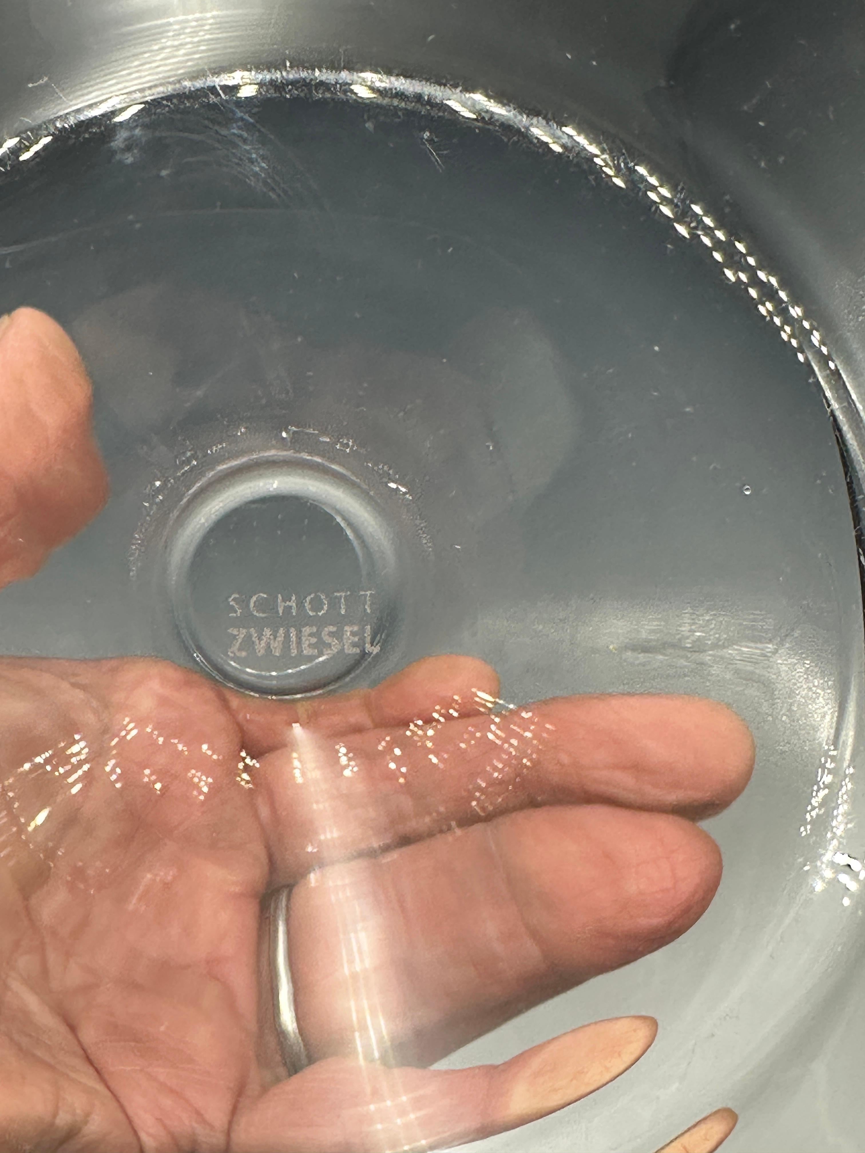 Decantador de vino tinto de cristal puro Schott Zwiesel Siglo XXI y contemporáneo en venta