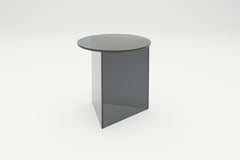 Clear Glass Prisma Tall 45 Coffee Table by Sebastian Scherer