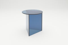 Clear Glass Prisma Tall 50 Coffee Table by Sebastian Scherer