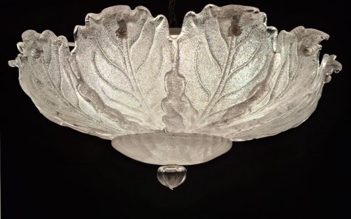 Empotrable Graniglia Murano Transparente, 2 Disponibles en Bueno estado para la venta en Los Angeles, CA