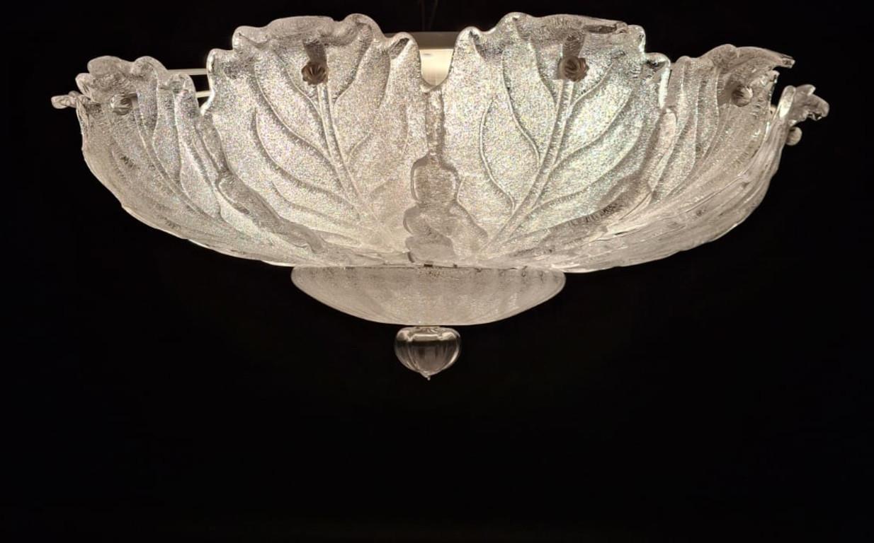 Empotrable Graniglia Murano Transparente, 2 Disponibles siglo XX en venta