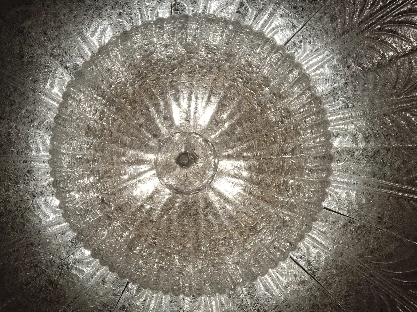 Lampada da incasso trasparente Graniglia Murano in vendita 3
