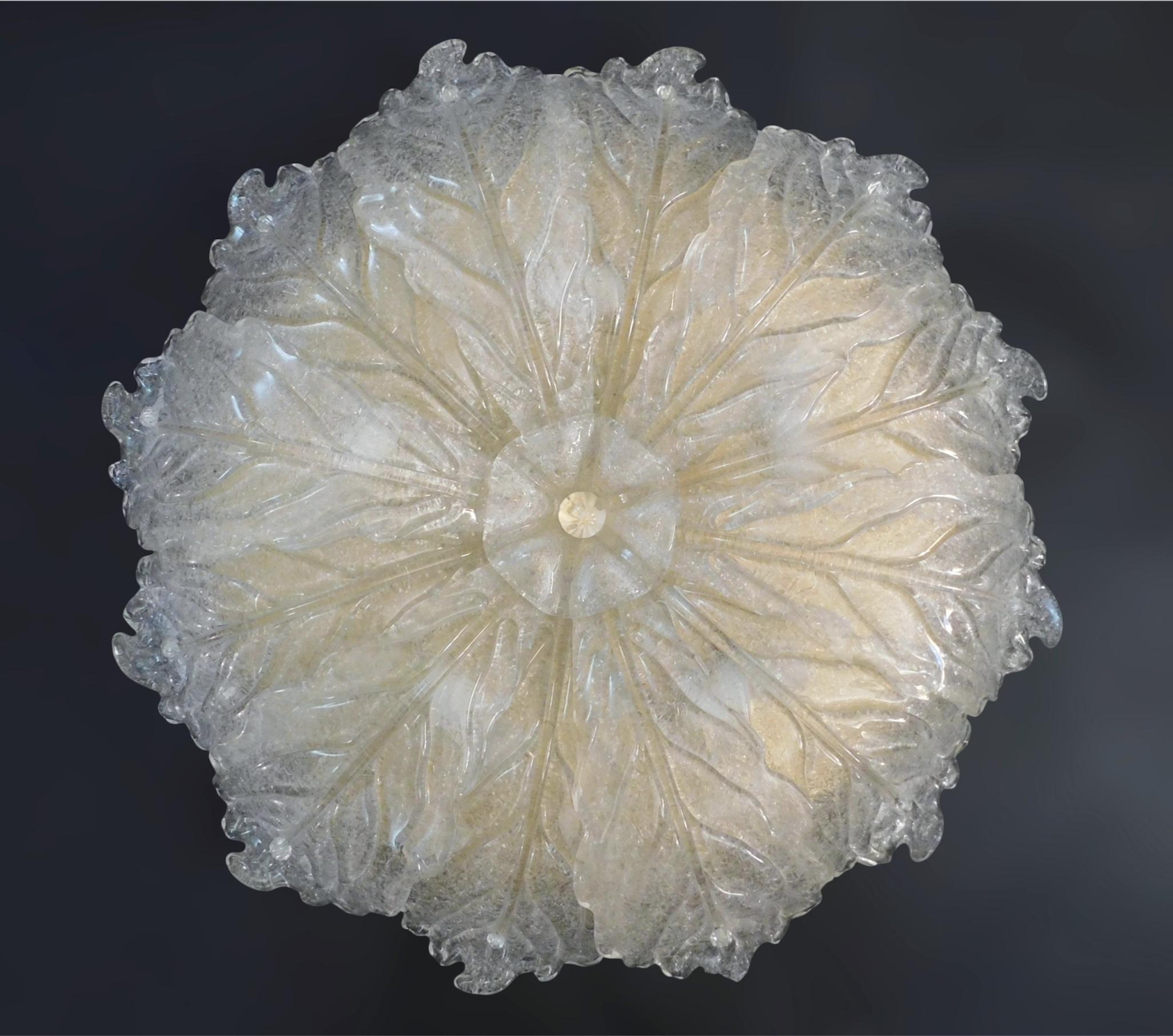 Mid-Century Modern Monture encastrée Graniglia Murano en vente