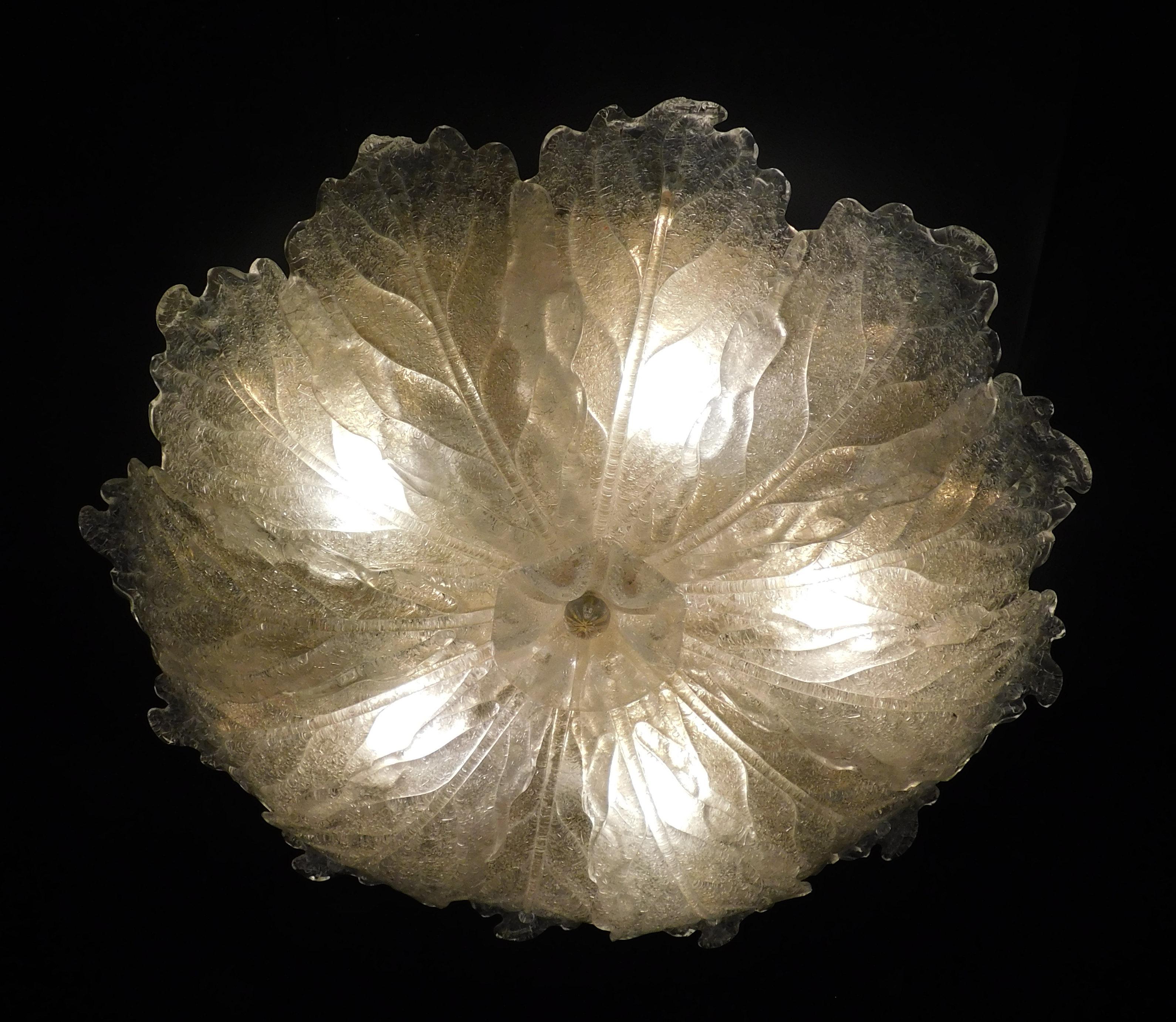 20ième siècle Monture encastrée Graniglia Murano en vente