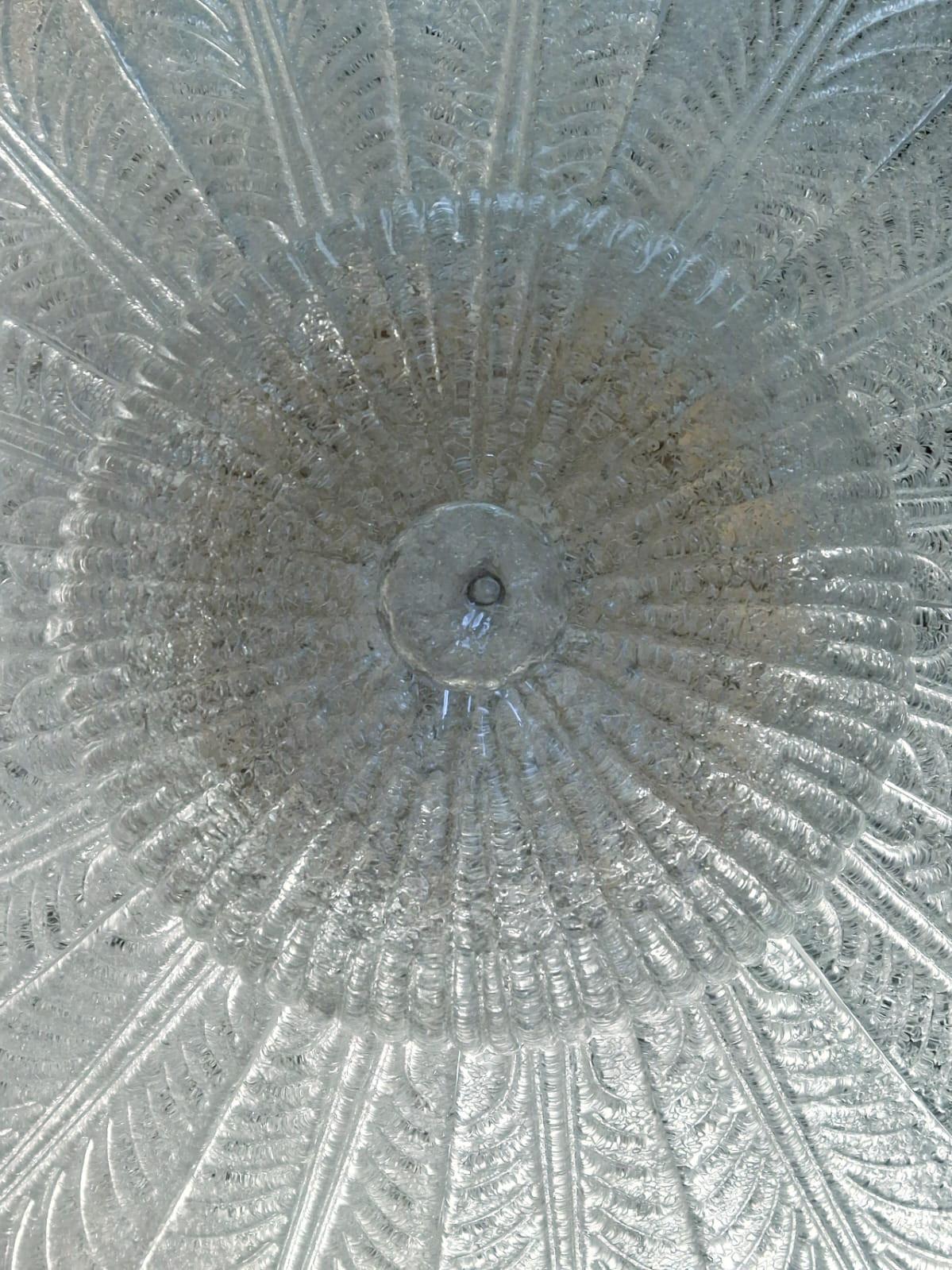 Lampada da incasso trasparente Graniglia Murano in vendita 2