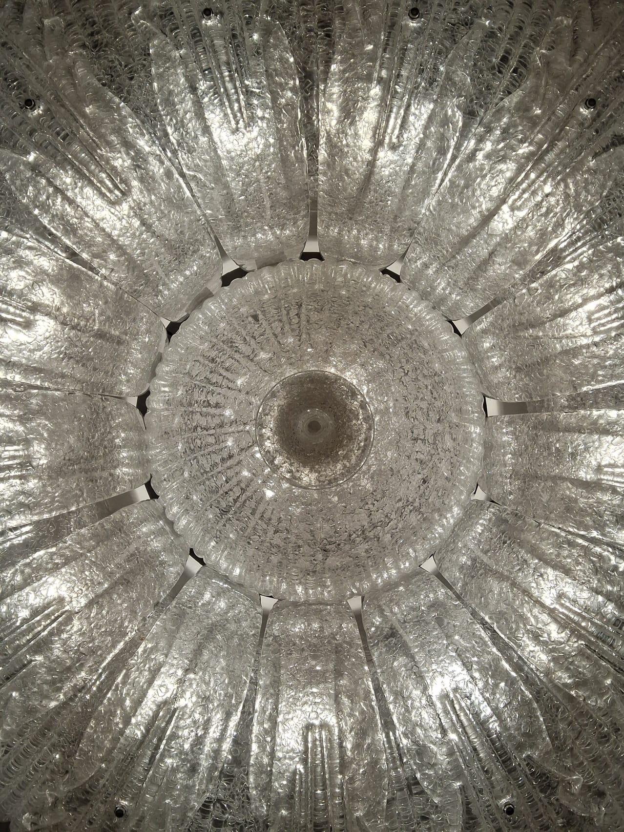 Lampada da incasso trasparente Graniglia Murano in vendita 2