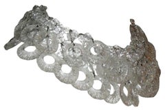 Clear Lucite Charm Necklace