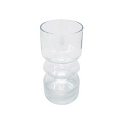 Clear Modernist Vase by Tamara Aladin for Riihimaen Lasi Oy
